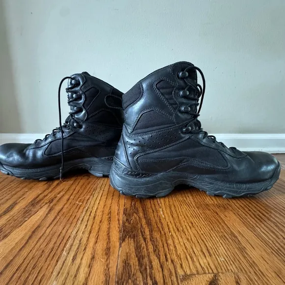 Men's Under Armour Speed Freek 7”Tactical Boots Black Size 11 Combat