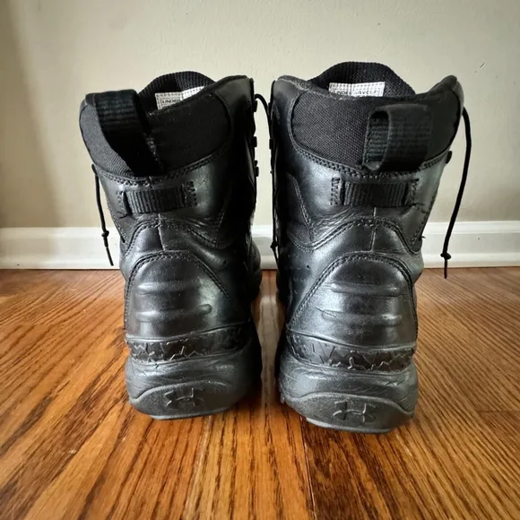 Men's Under Armour Speed Freek 7”Tactical Boots Black Size 11 Combat