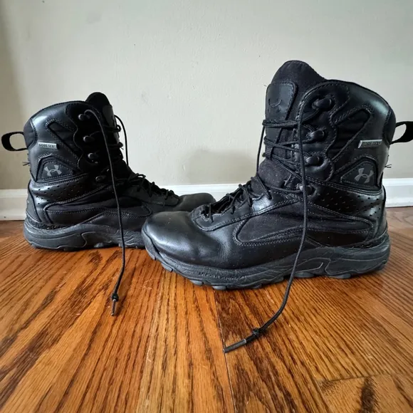 Men's Under Armour Speed Freek 7”Tactical Boots Black Size 11 Combat
