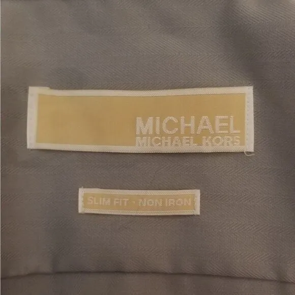 Mens Michael Kors longsleeve button up dress shirt