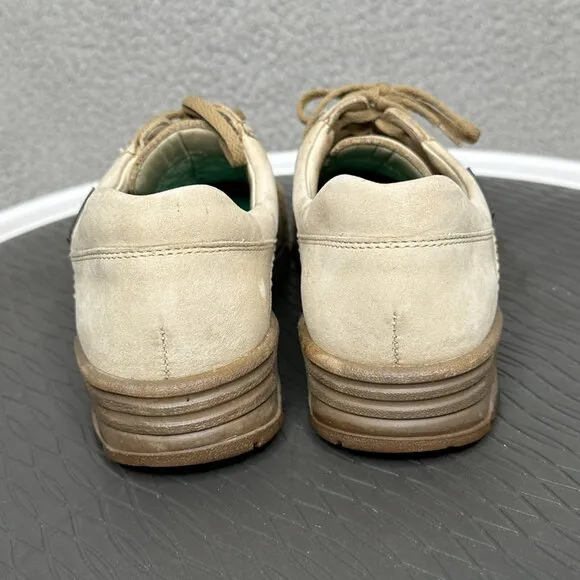 Mephisto City Hiker Shoes Women 8 Beige Suede Comfort Walking Portugal