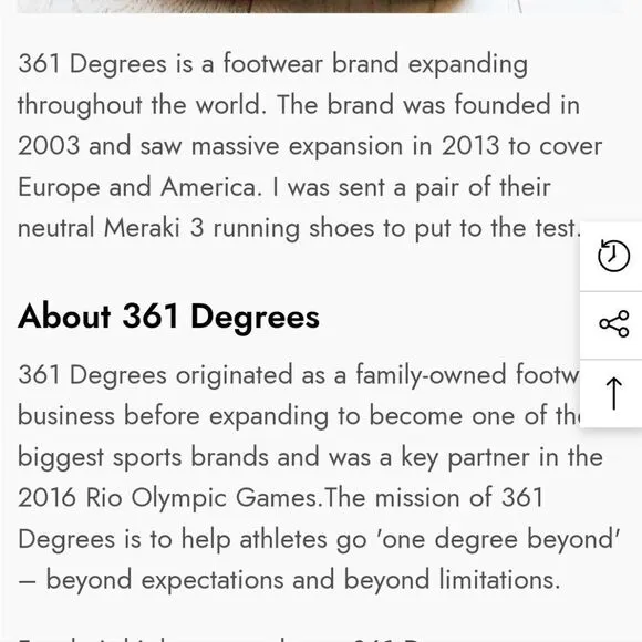 Meraki 361 Degrees number 3 Sneakers in White Hazard New in Box