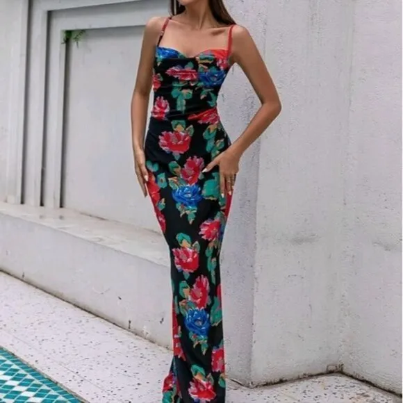 MERMAID HIGH FASHION BOHEMIAN DRESS