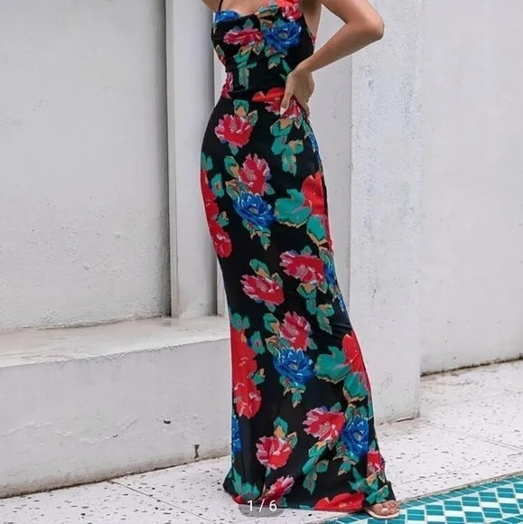 MERMAID HIGH FASHION BOHEMIAN DRESS
