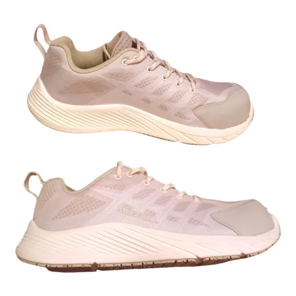 Merrel Moab Flight Carbon Fiber Work Shoes in Birch 8.5