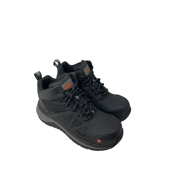 Merrell Boots Men's Size 7.5 M Work Fullbench Speed Mid Carbon Toe Black