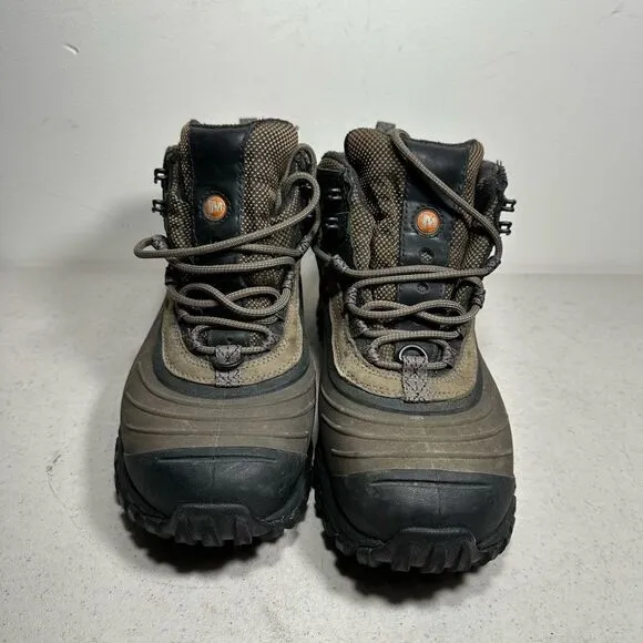 Merrell Continum Vibraum Snowmotion 6 Sz 9 Black 200 Gram Men Boots Waterproof