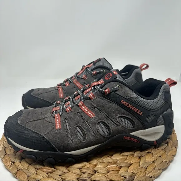 Merrell Cross lander Vent Hiking Walking Shoes Granite Grey Size 11.5 Men's