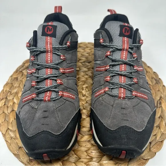 Merrell Cross lander Vent Hiking Walking Shoes Granite Grey Size 11.5 Men's