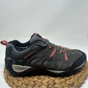 Merrell Cross lander Vent Hiking Walking Shoes Granite Grey Size 11.5 Men's