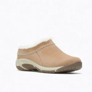 Merrell Encore Ice 4 J004618 Clog Women's 9.5 Beige Slip-On Casual Shoes EEE3385