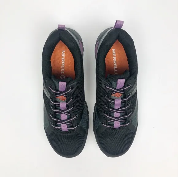 Merrell Fullbench 2 Steel Toe Black Work Shoes 9.5‎