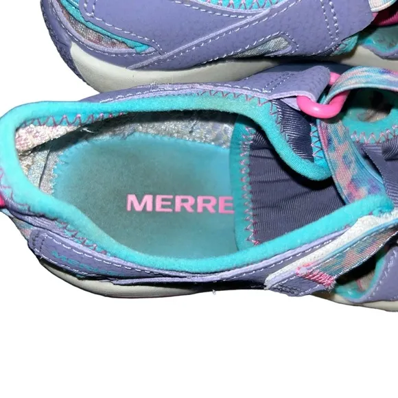 Merrell Kids girls Hydro Free Roam Monarch water sneakers shoes youth size 2