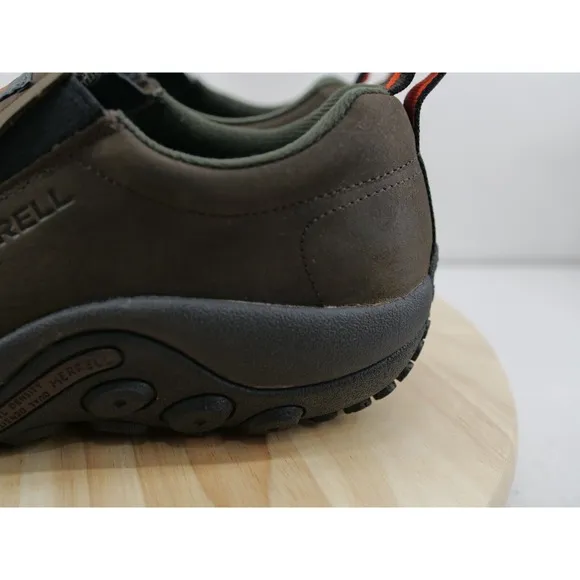 Merrell Men Shoes 7.5 W Work Jungle Moc Leather Slip Resistant