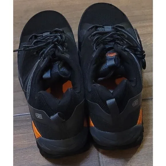 Merrell Mens Size 11.5 Fullbench 2 SD Steel Toe Safely Work Shoes J17745 Black