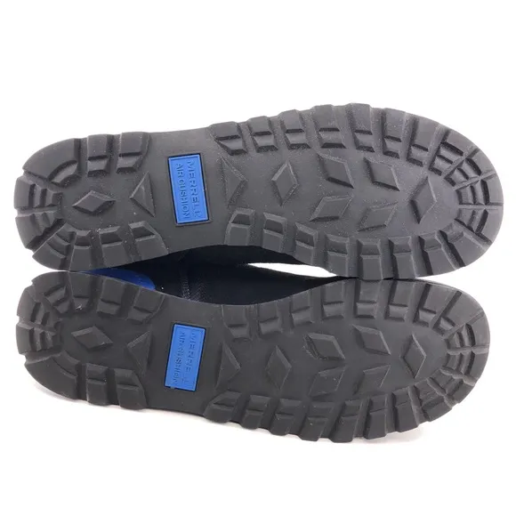 Merrell Solo Hybrid Black Suede Hiking Athletic Shoes 14