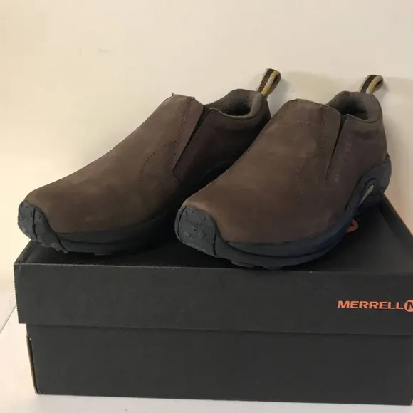 Merrell  Women's Size 6.5 Jungle Moc Nubuck Slip On Casual Shoes, Brown