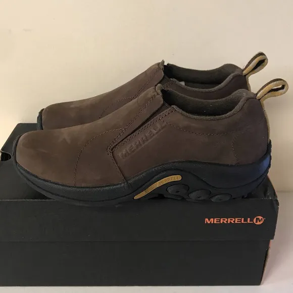 Merrell  Women's Size 6.5 Jungle Moc Nubuck Slip On Casual Shoes, Brown