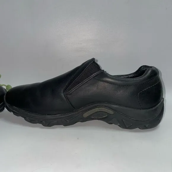 Merrell Jungle Moc Leather 2 Men's Black Slip-On Shoes