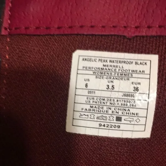 Merrell waterproof boots