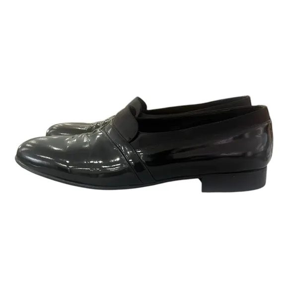 Mezlan Men's Black Patent Leather Mirage Loafer Mens Tux Shoes 10.5 M