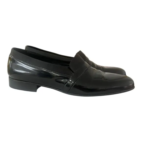 Mezlan Men's Black Patent Leather Mirage Loafer Mens Tux Shoes 10.5 M