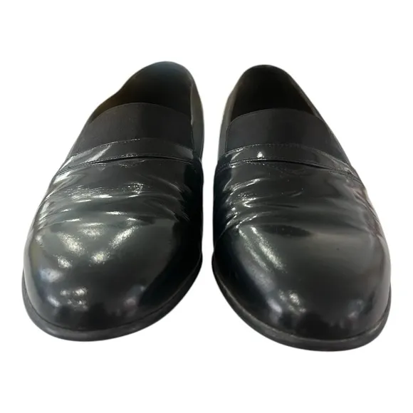 Mezlan Men's Black Patent Leather Mirage Loafer Mens Tux Shoes 10.5 M