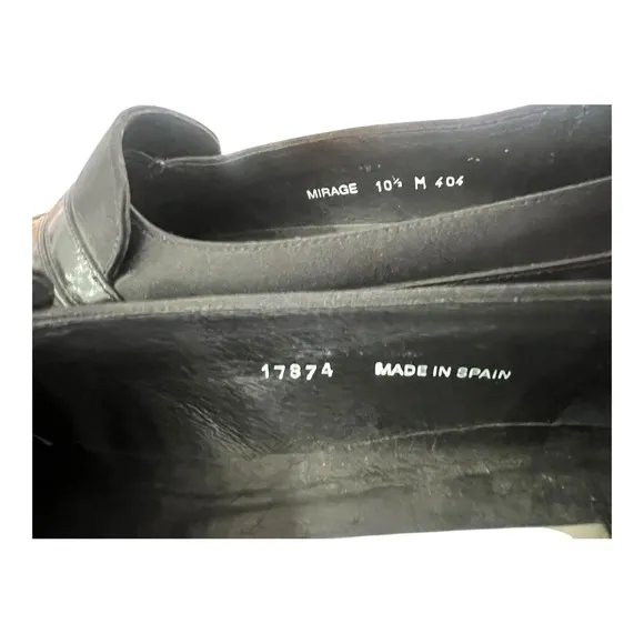 Mezlan Men's Black Patent Leather Mirage Loafer Mens Tux Shoes 10.5 M