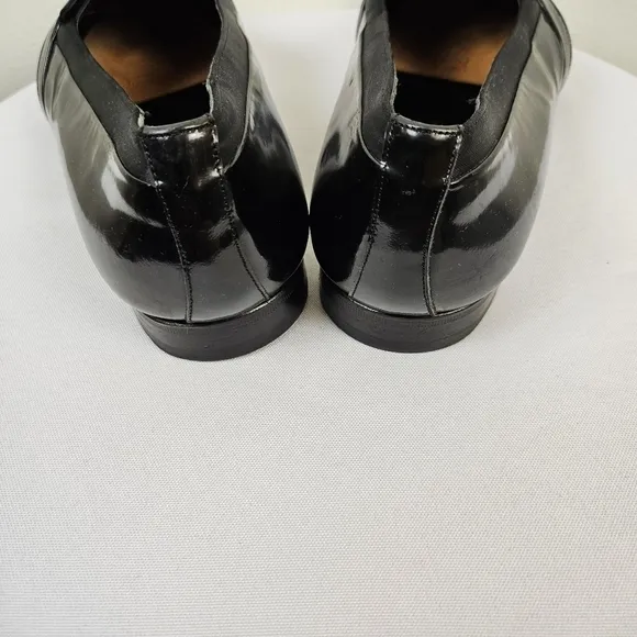 MEZLAN Mirage Men's Tuxedo Dress Shoes Size 10W Patent Leather Black