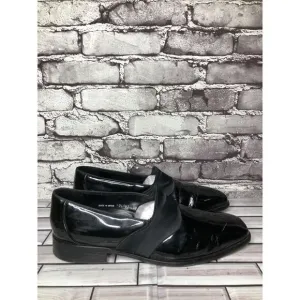 Mezlan Orchestra Black Patent Leather Tuxedo Dress Shoes Men’s Sz 10.5M US/44EU