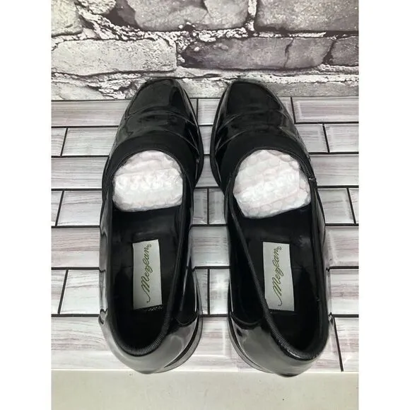 Mezlan Orchestra Black Patent Leather Tuxedo Dress Shoes Men’s Sz 10.5M US/44EU