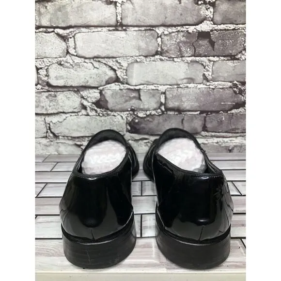 Mezlan Orchestra Black Patent Leather Tuxedo Dress Shoes Men’s Sz 10.5M US/44EU