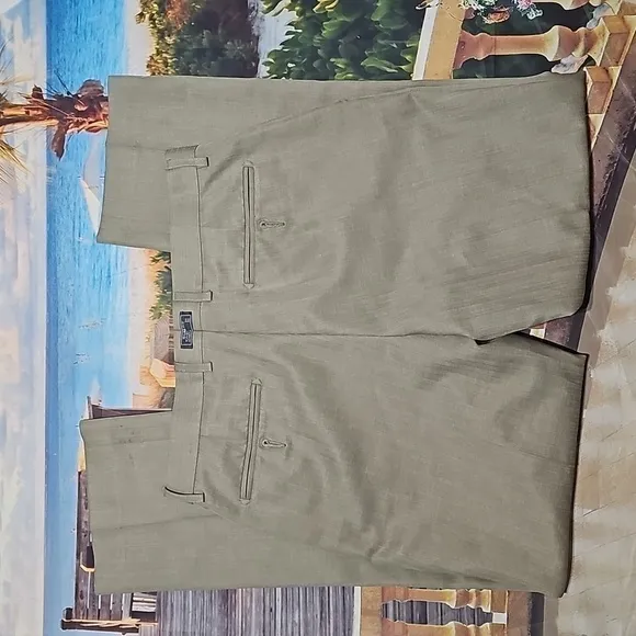 Michael Brandon Tan Dress Pants Size 34x2 Slim Fit