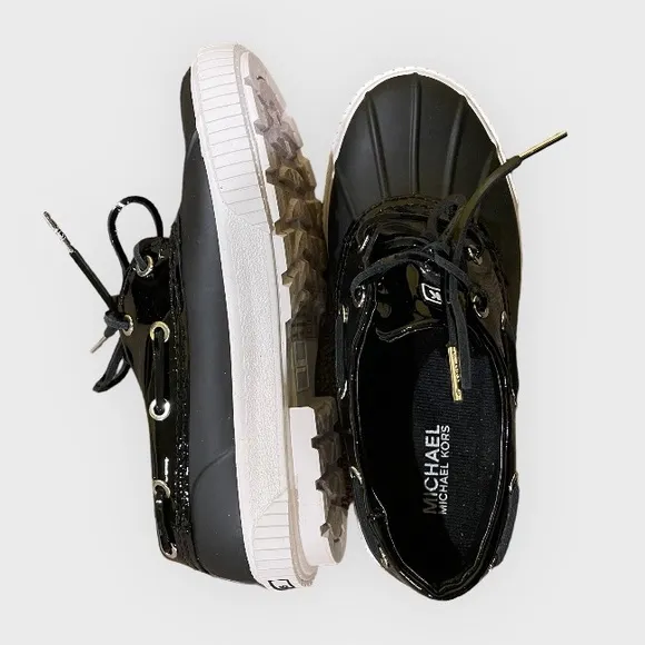 Michael Kors Hyde Lace‎ Up Rain Shoes Size 6