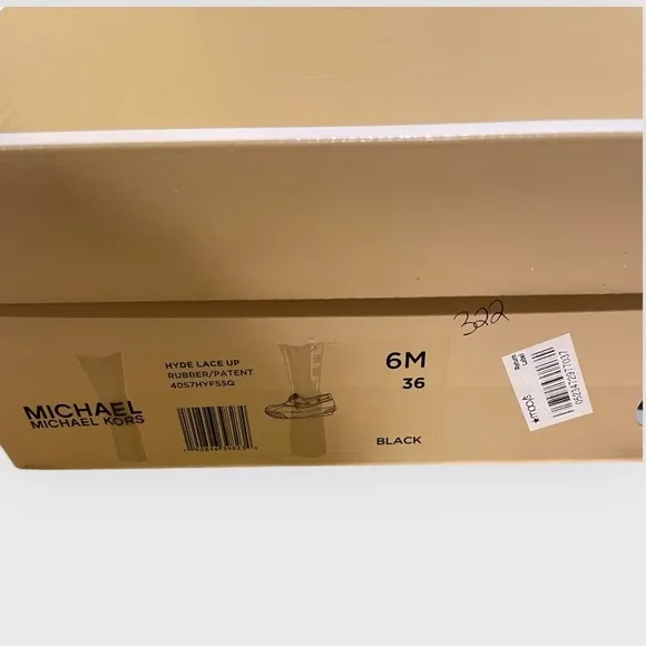 Michael Kors Hyde Lace‎ Up Rain Shoes Size 6