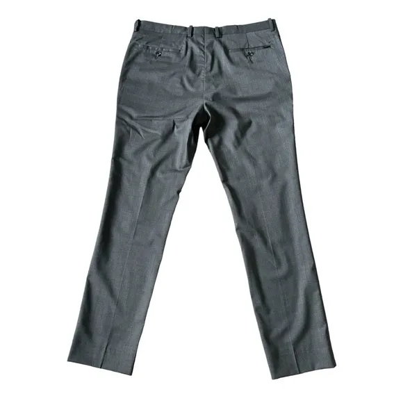 MICHAEL KORS WOOL BLEND SLIM FIT DRESS PANTS 34