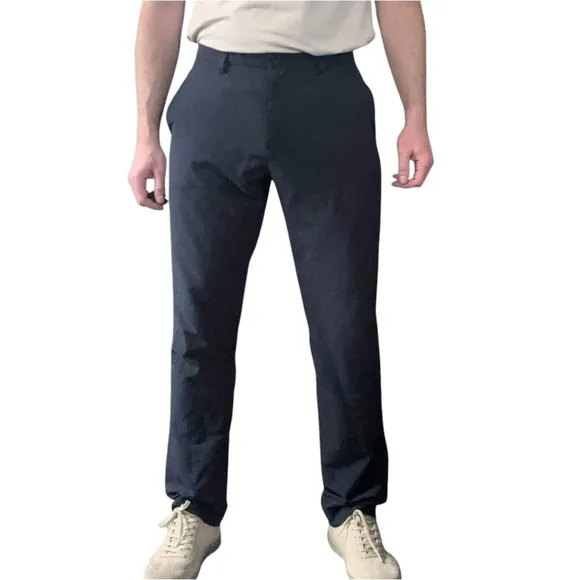 Ministry Of Supply Aero Moisture Wicking Dress Pant Slim Straight Fit 32x32 Navy