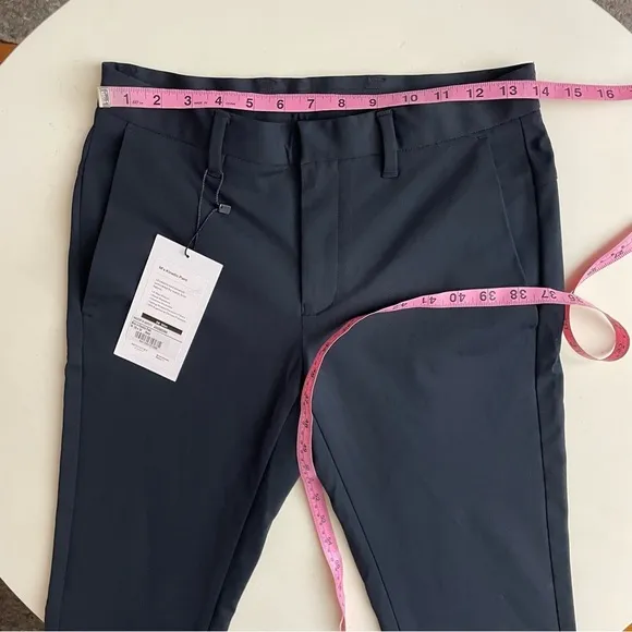 Ministry of Supply Men’s Kinetic Pant Navy 28x32 Slim Fit New