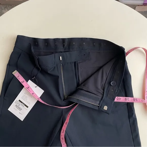 Ministry of Supply Men’s Kinetic Pant Navy 28x32 Slim Fit New