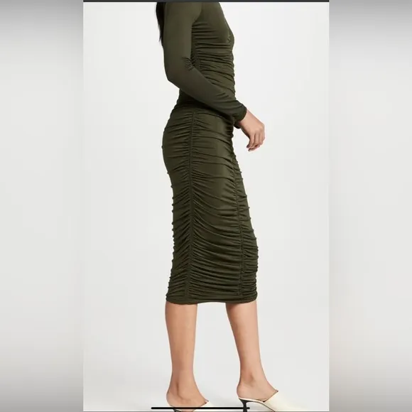 MINKPINK Willow Ruched Jersey Dress