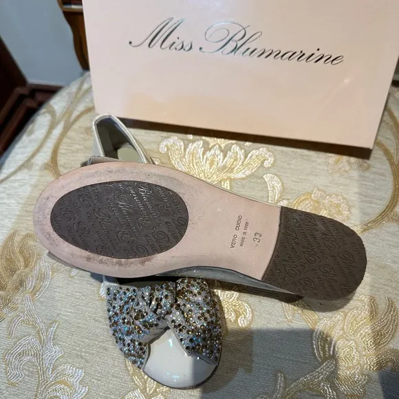 Miss Blumarine girls shoes size 33