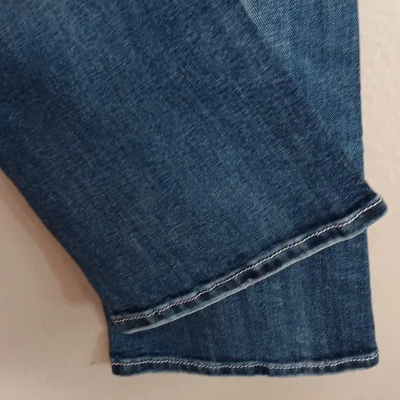 Miss Me Mid Rise Easy Boots Embellished Jeans Size 26