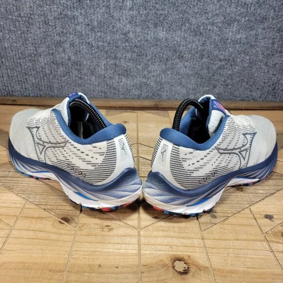 Mizuno WAVE RIDER 26 J1GD226321 Women's 9.5 Running Shoes Off White Multicolor