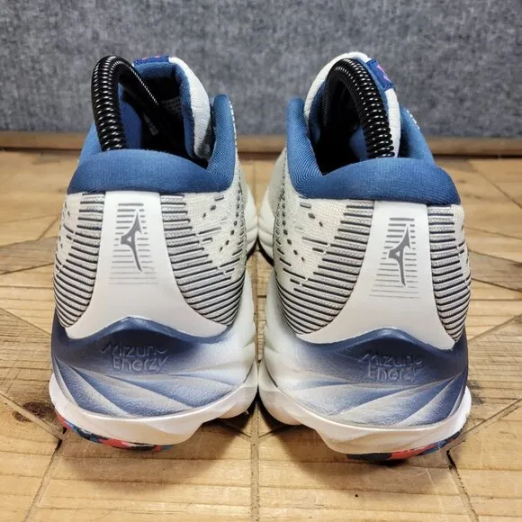Mizuno WAVE RIDER 26 J1GD226321 Women's 9.5 Running Shoes Off White Multicolor