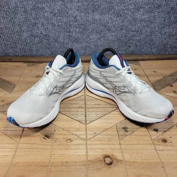 Mizuno WAVE RIDER 26 J1GD226321 Women's 9.5 Running Shoes Off White Multicolor
