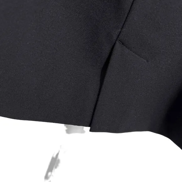 MM LaFleur Pencil Skirt Black Professional Classic Office Knee Length 1X