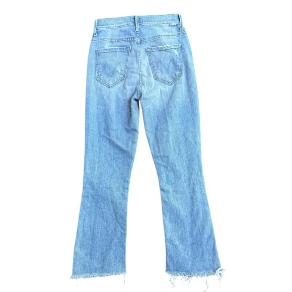 Mother Insider Crop Step Fray Jeans in Shake Well – 24