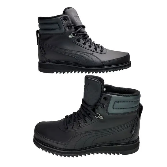 MSRP $135, Puma PureTEX Waterproof Leather Boots, Color Black