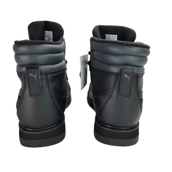 MSRP $135, Puma PureTEX Waterproof Leather Boots, Color Black