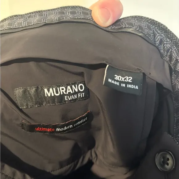 Murano Black Dress Pants Slim Fit